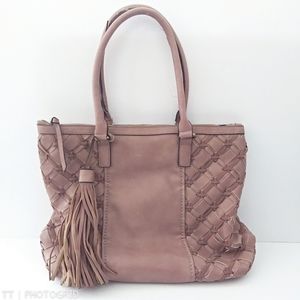 Charming Charlie dusty rose purse